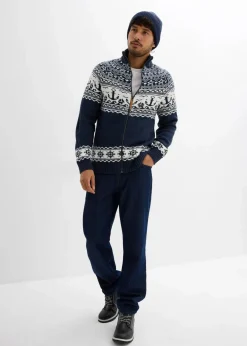 Maritime Norweger-Strickjacke|bonprix Online