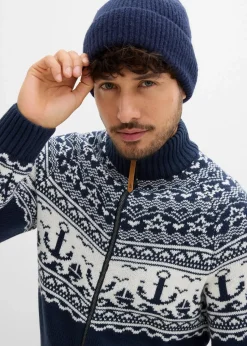 Maritime Norweger-Strickjacke|bonprix Online