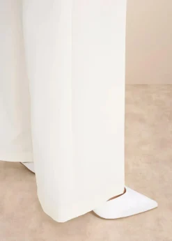 bonprix Bekleidung·Kleider|Hosen|Marlenehose wollweiß