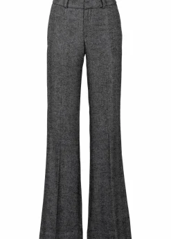bonprix Bekleidung·Kleider|Hosen|Marlenehose grau/schwarz meliert