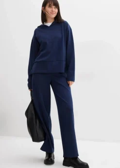 Marlenehose aus bequemen Punto di Roma|bonprix New