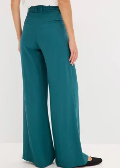 Marlenehose aus fließender Viskose|bonprix Outlet