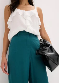 Marlenehose aus fließender Viskose|bonprix Outlet