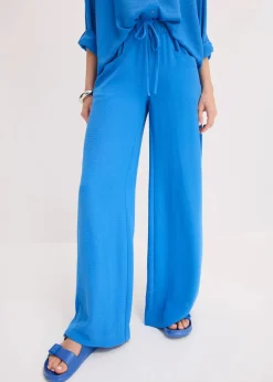 Marlenehose aus leichtem Crêpe|bonprix Sale