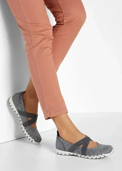 Mary-Janes mit elastischen Riemen|bonprix Online