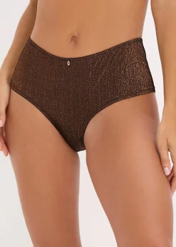 Maxi Brazilslip aus glitzerndem Material|bonprix Best