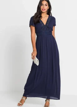 Maxikleid aus fließender Viskose|bonprix New