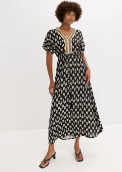 Maxikleid aus fließender Viskose|bonprix Best