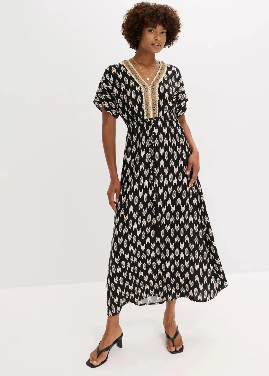 Maxikleid aus fließender Viskose|bonprix Best