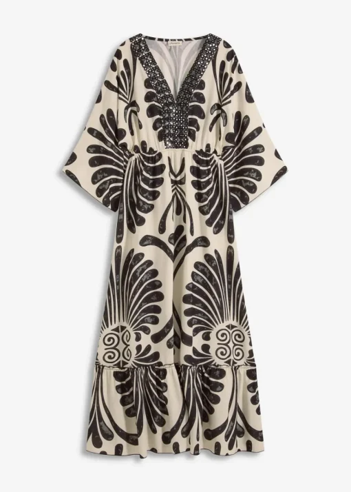 Maxikleid aus fließender Viskose|bonprix Sale