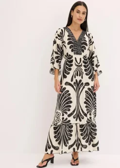 Maxikleid aus fließender Viskose|bonprix Sale