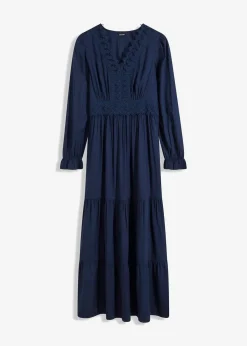 Maxikleid aus reiner Viskose|bonprix Best