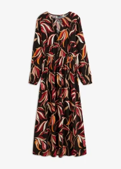 Maxikleid aus reiner Viskose|bonprix Online