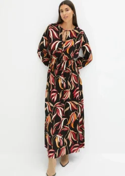 Maxikleid aus reiner Viskose|bonprix Online