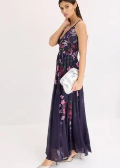 Maxikleid aus zartem Tüll mit Trägern|bonprix Outlet