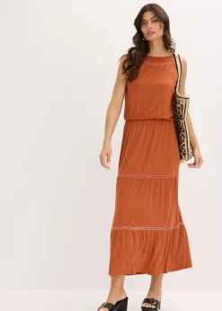 Maxikleid mit Crochet-Einsätzen|bonprix Best