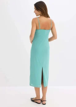 Maxikleid mit tiefem Ausschnitt|bonprix New