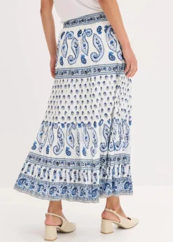 Maxirock aus reiner Baumwolle|bonprix New