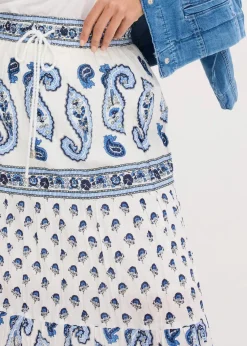 Maxirock aus reiner Baumwolle|bonprix New