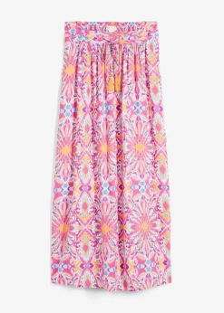 Maxirock aus fließender Viskose|bonprix Hot