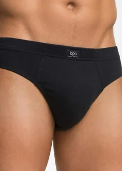 bonprix Slips|Große Größen|Maxislip aus Baumwolle (5er Pack) schwarz