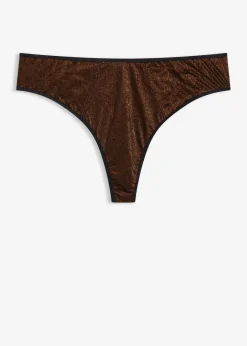 Maxistring aus glitzerndem Material|bonprix Clearance