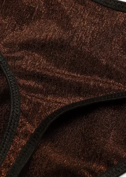 Maxistring aus glitzerndem Material|bonprix Clearance