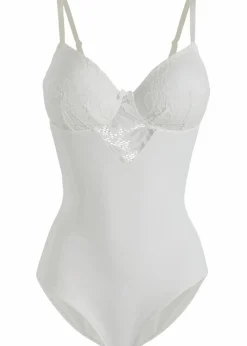 bonprix Wäsche·Bodies|Wäsche·Shapewear|Medium Shape Body wollweiß
