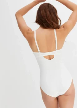 bonprix Wäsche·Bodies|Wäsche·Shapewear|Medium Shape Body wollweiß