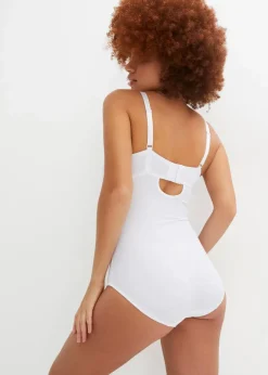 bonprix Große Cups D-H|Shapewear|Medium Shape Body weiss