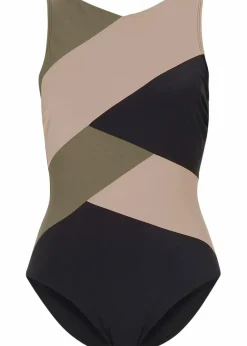 Medium Shape-Badeanzug in Wickeloptik|bonprix Best