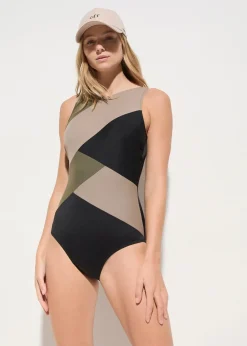 Medium Shape-Badeanzug in Wickeloptik|bonprix Best