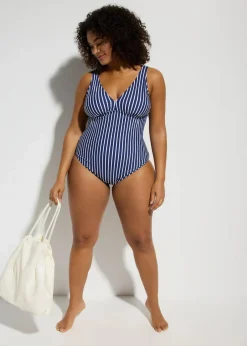 Medium Shape-Badeanzug mit tiefem Ausschnitt|bonprix Clearance