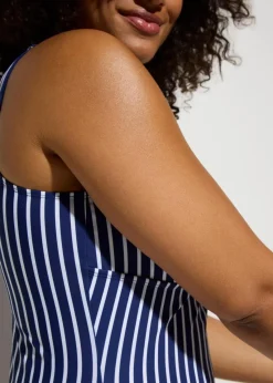 Medium Shape-Badeanzug mit tiefem Ausschnitt|bonprix Clearance