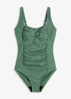 Medium Shape-Badeanzug mit Wickeloptik|bonprix