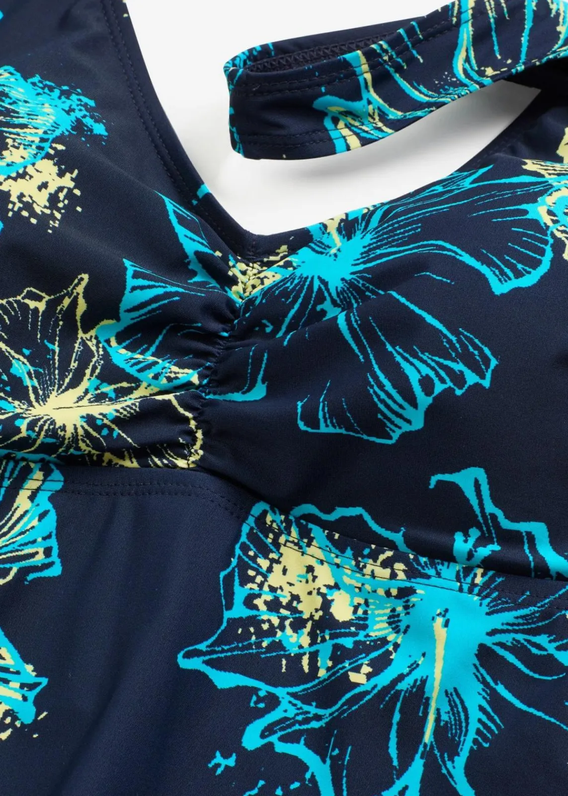 Medium Shape-Badekleid mit V-Ausschnitt|bonprix