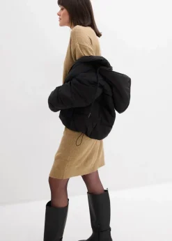 Meliertes Strickkleid|bonprix Hot