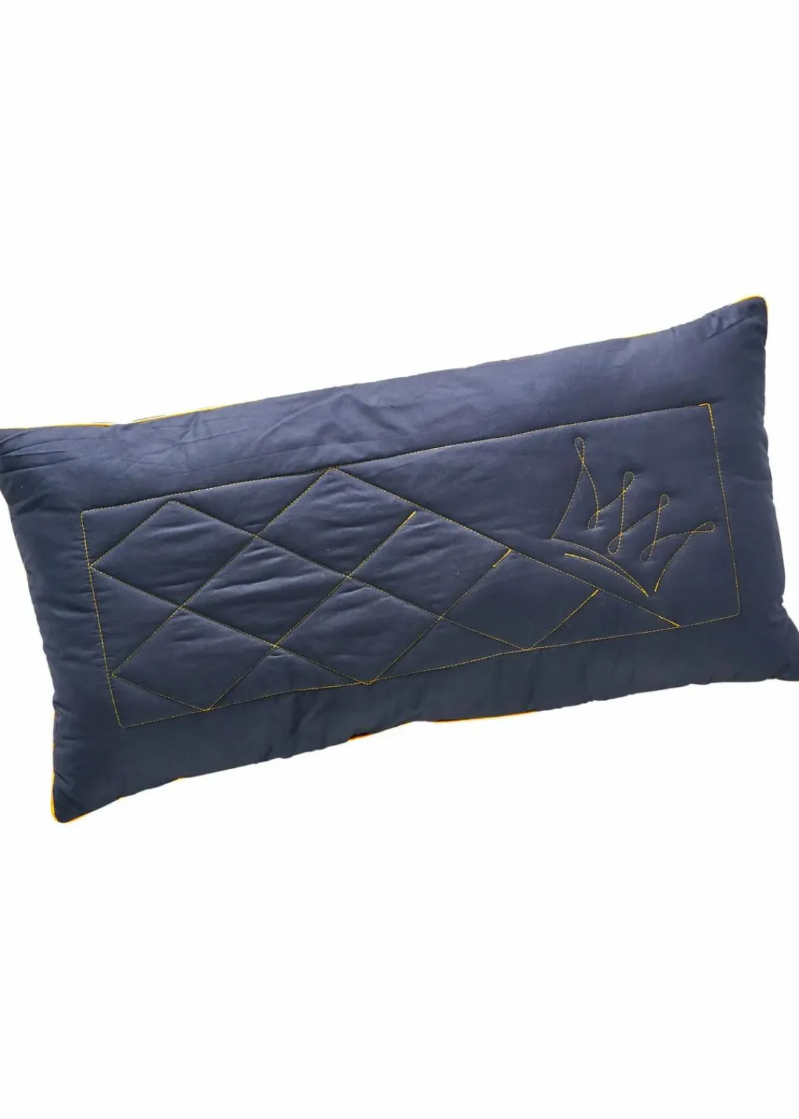 bonprix Kopfkissen|Kopfkissen|Microfaser Kissen mit Krone medium anthrazit