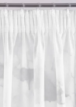 Microfaser Vorhang mit Schmetterlingsdruck (1er Pack)|bonprix Sale