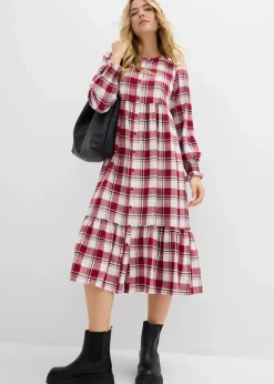 Midikleid aus Flanell|bonprix New