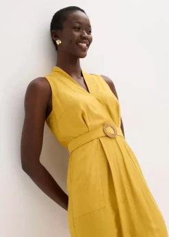 Midikleid aus fließendem Viskose-Mix|bonprix Hot