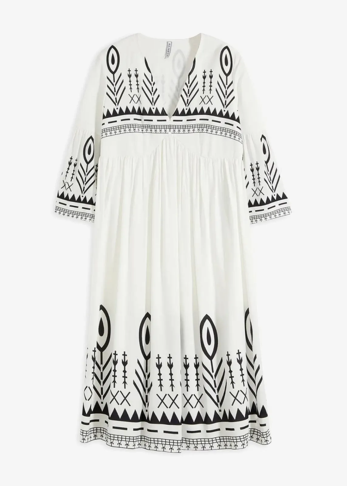 Midikleid aus fließender Viskose|bonprix Hot