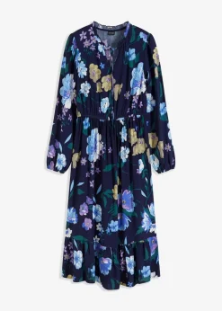 Midikleid aus fließender Viskose|bonprix Hot