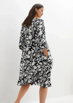 Midikleid aus fließender Viskose|bonprix Online