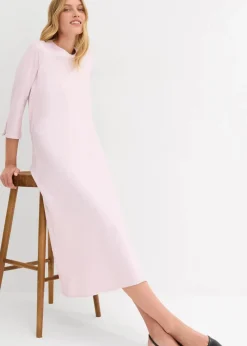 Midikleid aus glänzendem Satin|bonprix Online