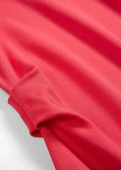 bonprix Kleider|Bekleidung·Pullover & Strickjacken|Midikleid aus softem Viskose-Mix paradiespink