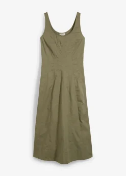 Midikleid mit vertikalen Nähten|bonprix Hot