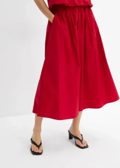 Midirock aus reiner Baumwolle|bonprix Sale