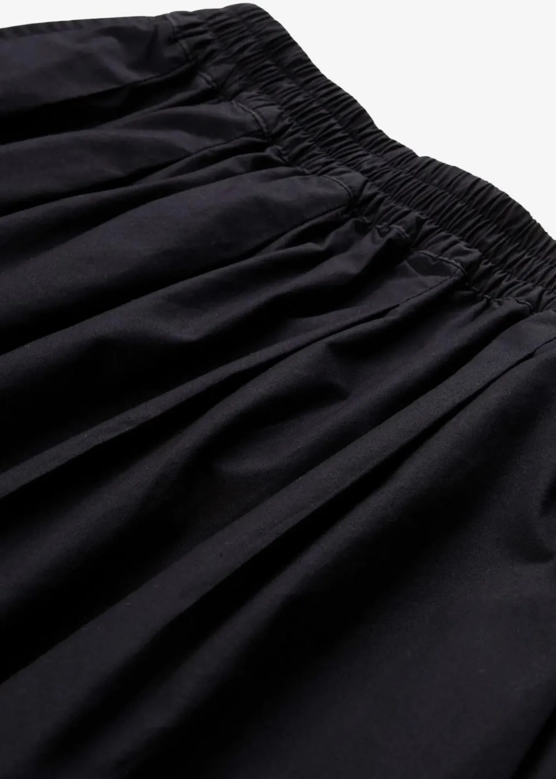 bonprix Röcke|Zweiteiler & Sets|Midirock aus reiner Baumwolle schwarz