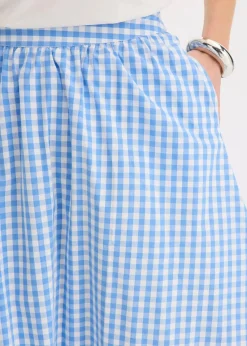 Midirock aus reiner Baumwolle|bonprix Clearance